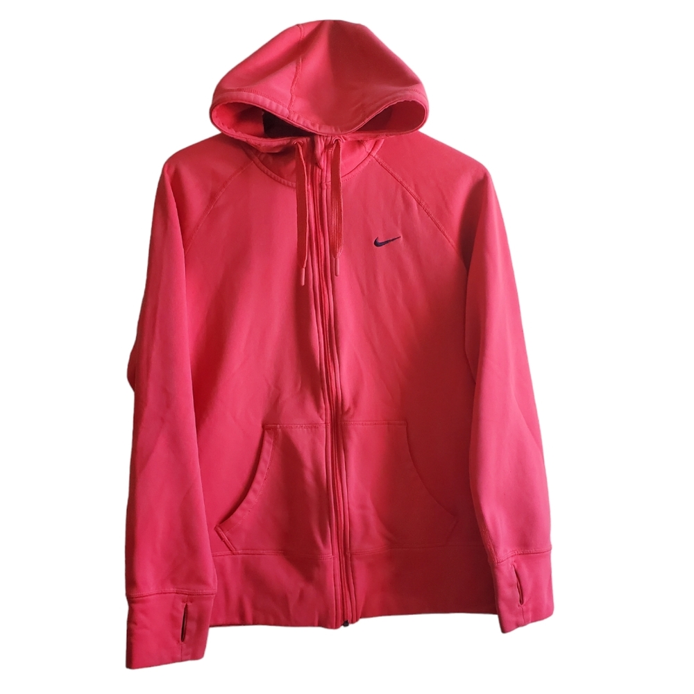 Nike Pink Jacket with Hood L